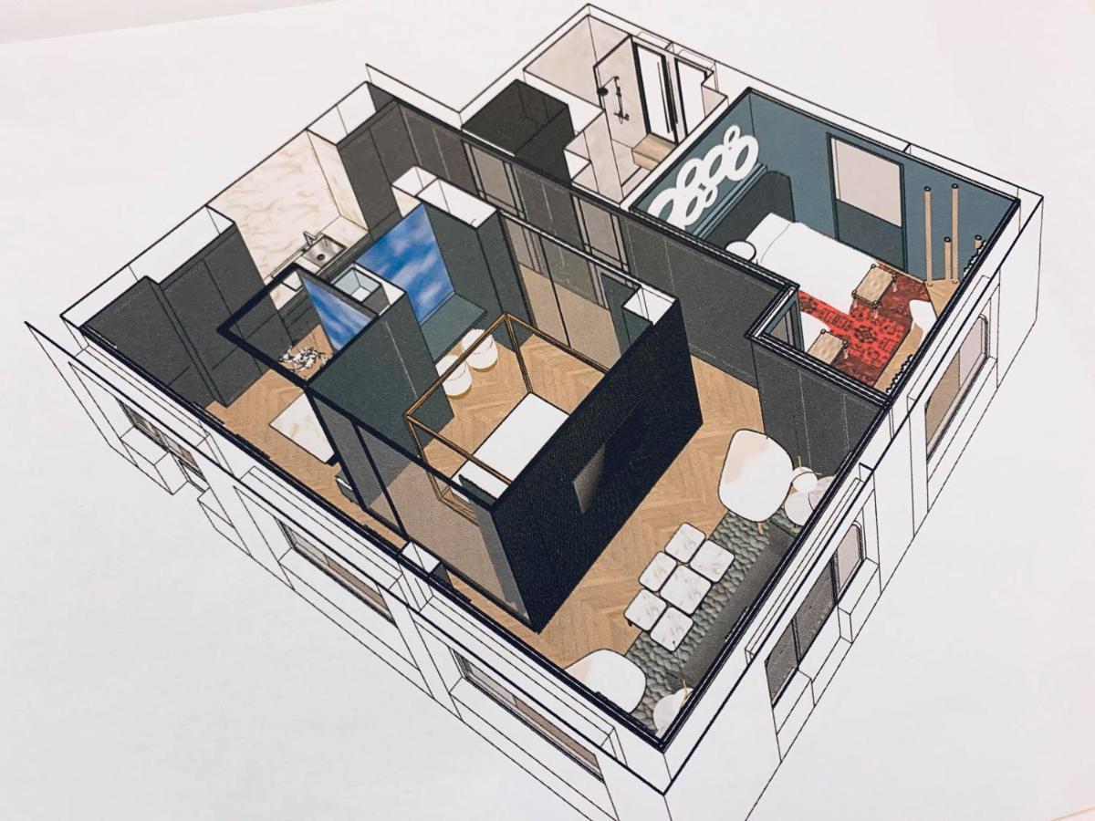 Appartement L'Emeraude A Saint Malo Intra-Muros Luaran gambar