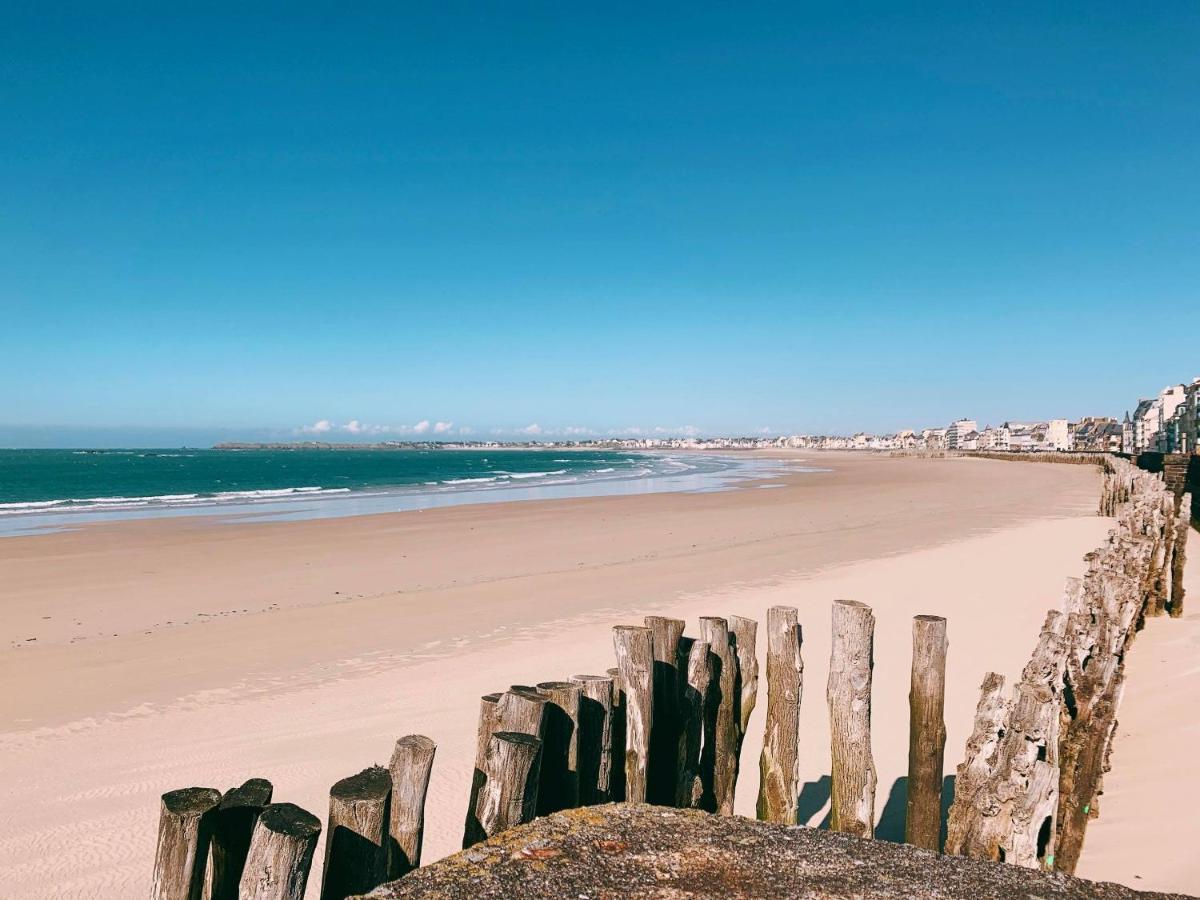 Appartement L'Emeraude A Saint Malo Intra-Muros Luaran gambar