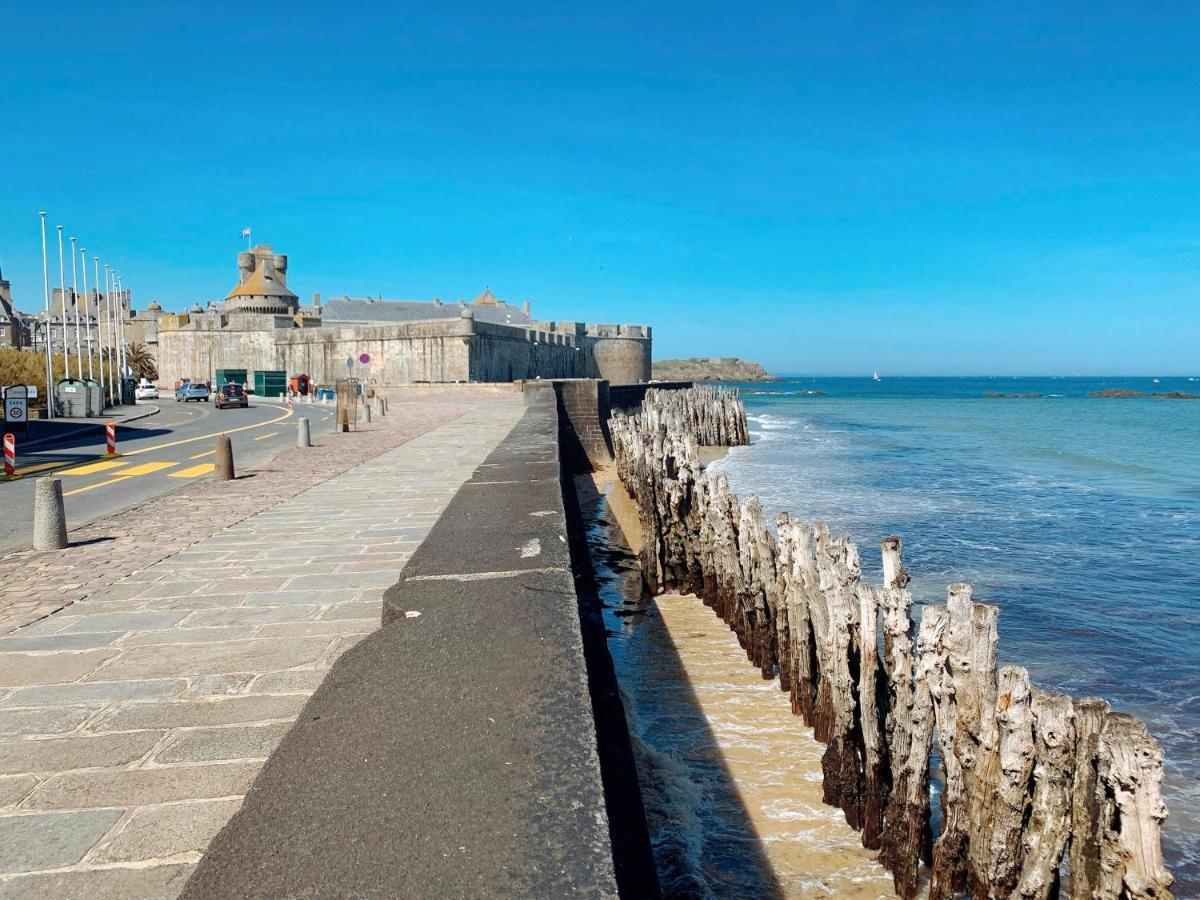 Appartement L'Emeraude A Saint Malo Intra-Muros Luaran gambar